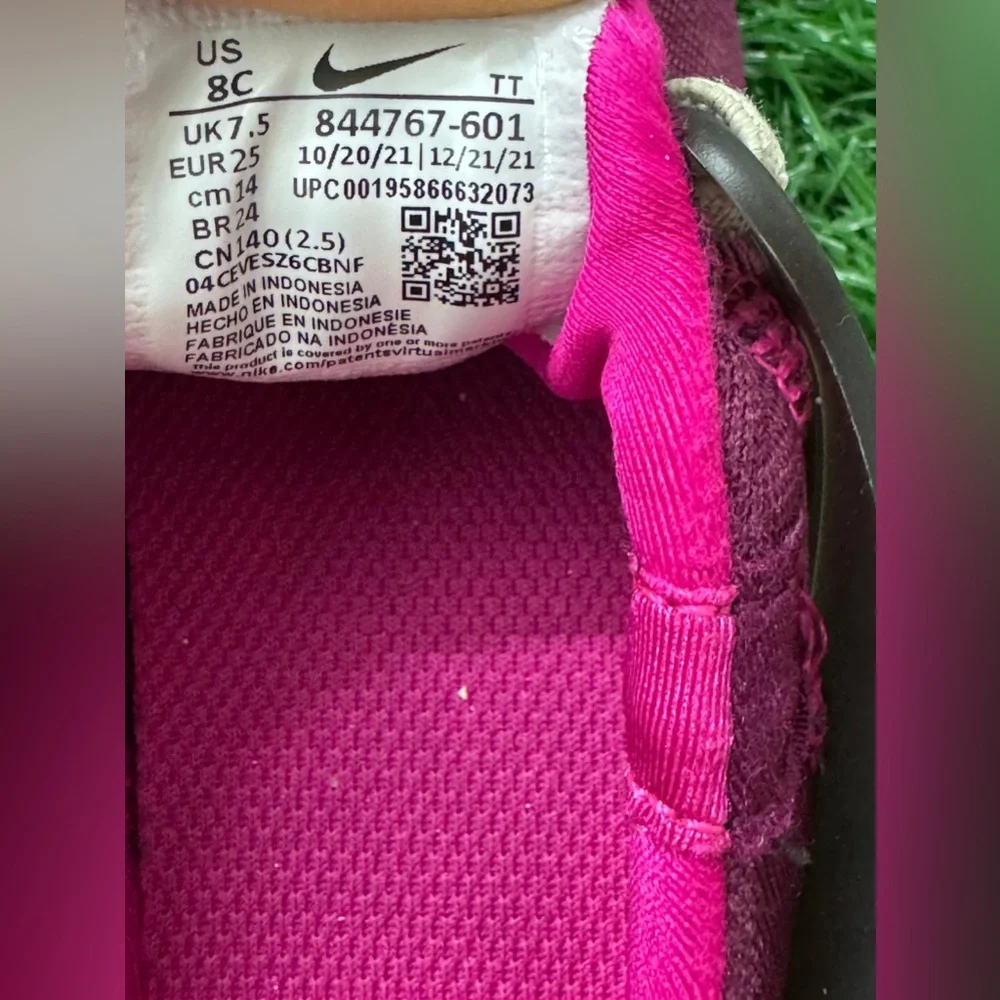 Nike (TD) Nike Little Presto 'Sangria Pink Prime' 844767-601 Size‎ 8C